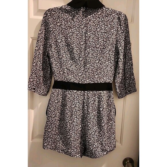 Jack Wills Skort Dress Shorts Womens Size 4 Black White Narrow Opening Front - Picture 4 of 10